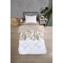 ETE HOMETEX TEK KİŞİLİK LÜX WELSOFT YORGAN ALENA BEJ 155X215CM 8696474231859